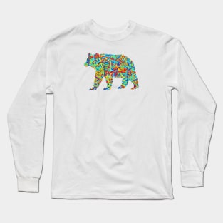 A bear as colorful as you are Long Sleeve T-Shirt